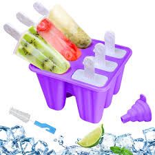 ✅Ice pop up (6 slots), Silicone Popsicle Holders for Kids,Reusable Drip-Free Ice Pop Stick Holder, Fit Standard and Wide Sized Sticks Drip Free Popsicle Holder