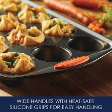 Non-Stick 12-Hole Cupcake Baking Tin - Perfect For Delicious Muffins, Cupcakes, And Mini Treats With Easy Release And Cleanup