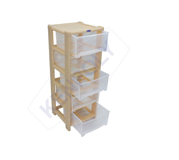 Kenpoly multi-store 5 stack versatile drawer unit with five stacks is an ideal storage solution for maximizing organization in any space