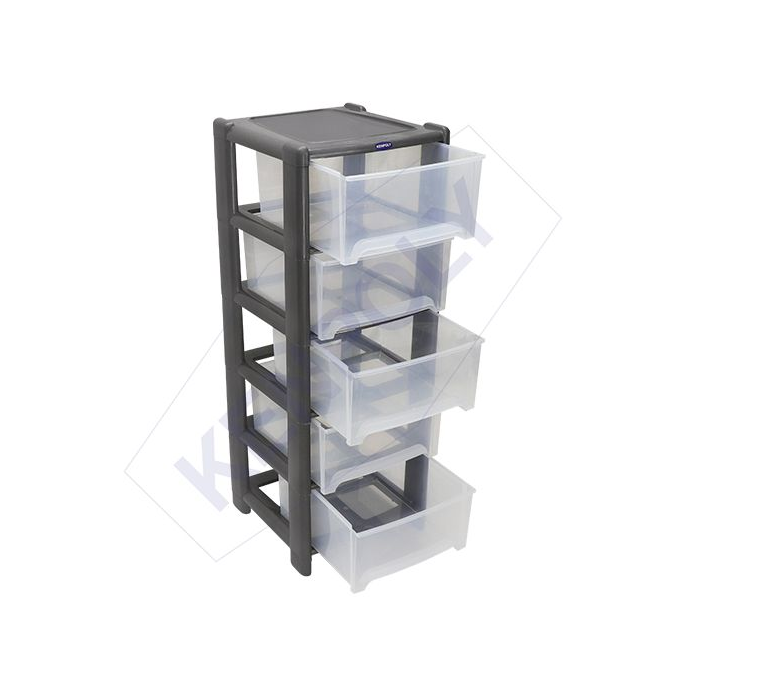 Kenpoly multi-store 5 stack versatile drawer unit with five stacks is an ideal storage solution for maximizing organization in any space