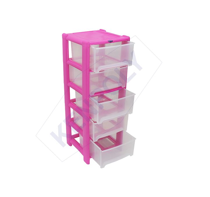Kenpoly multi-store 5 stack versatile drawer unit with five stacks is an ideal storage solution for maximizing organization in any space