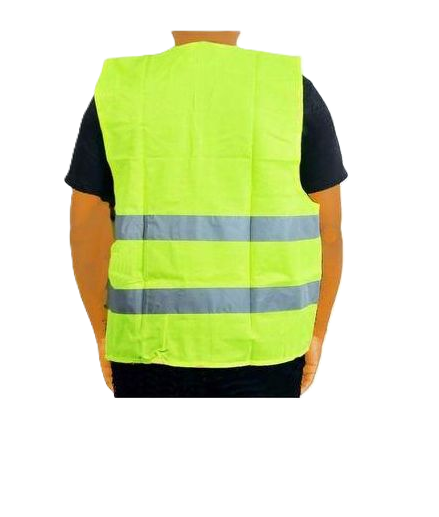 Fashion Safety Reflector Vest / Jackets ( L) - Neon Green and Boda + Motorcycle Full Head & Half Head Helmet