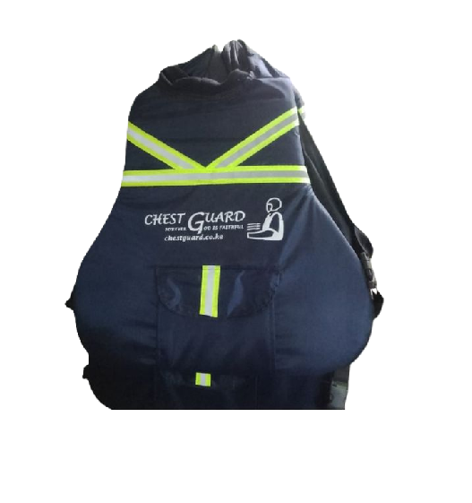 Motorcycle Riders Neck And Chest Guard Vest