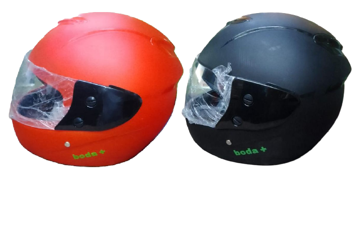 Boda+ Motorcycle Full Head/Face and Half Head/ Face Protective Helmets ( A Pair - 2 PCS)