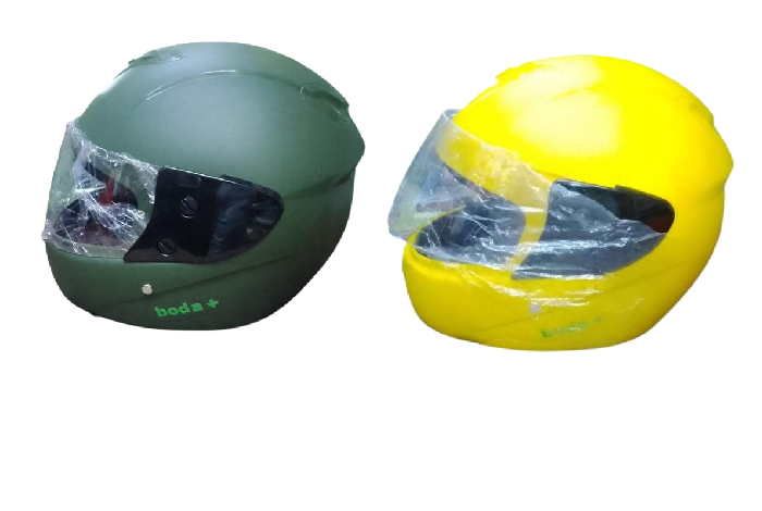 Boda+ Motorcycle Full Head/Face and Half Head/ Face Protective Helmets ( A Pair - 2 PCS)