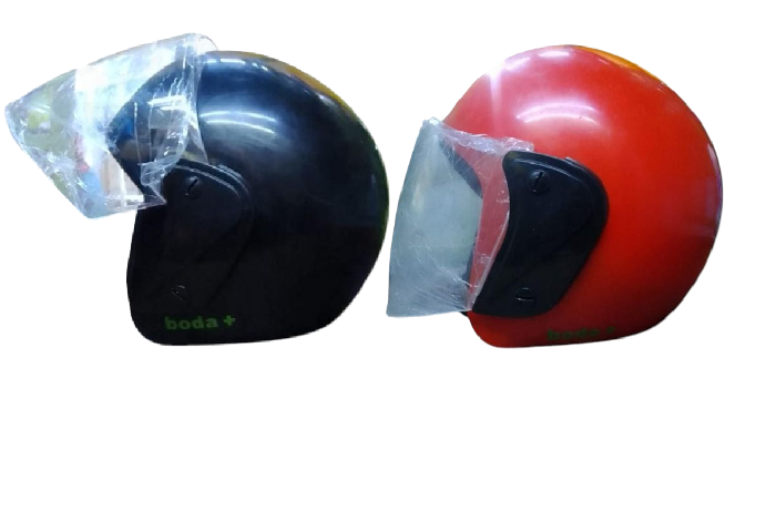 Boda+ Motorcycle Full Head/Face and Half Head/ Face Protective Helmets ( A Pair - 2 PCS)