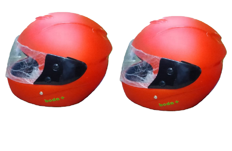 Boda+ Motorcycle Full Head/Face and Half Head/ Face Protective Helmets ( A Pair - 2 PCS)