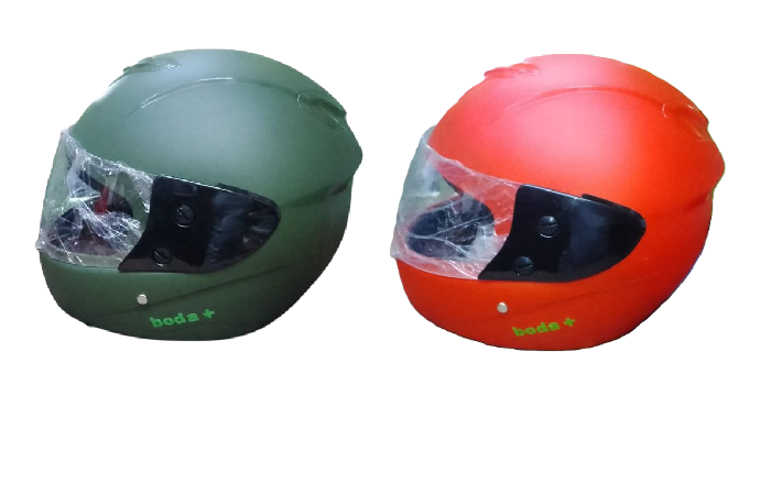 Boda+ Motorcycle Full Head/Face and Half Head/ Face Protective Helmets ( A Pair - 2 PCS)