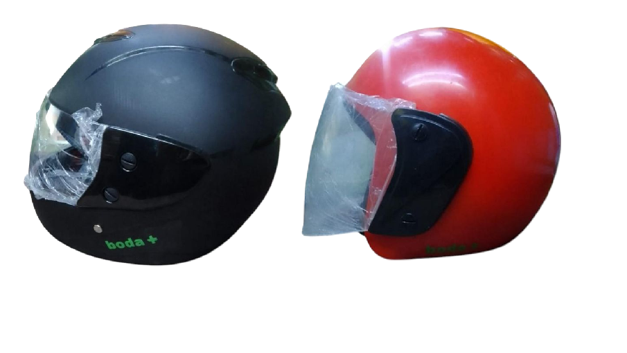 Boda+ Motorcycle Full Head/Face and Half Head/ Face Protective Helmets ( A Pair - 2 PCS)