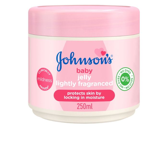 Johnson's Baby Jelly Lightly Fragranced 250ml & Baby Jelly Fragrance-Free 250ml and Johnson's Baby Soap Lotion 100g, Baby Oil Soap 100g & Baby Bedtime Soap 100g