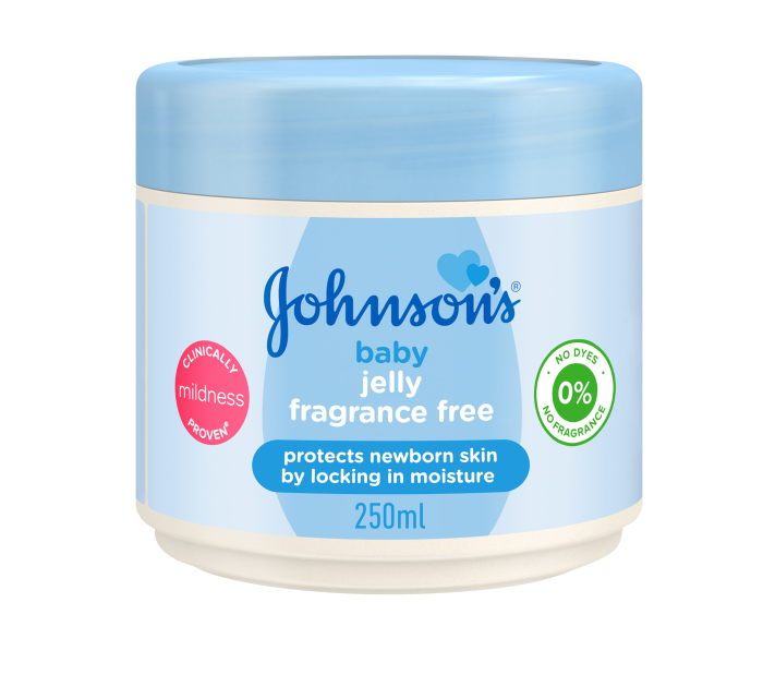 Johnson's Baby Jelly Lightly Fragranced 250ml & Baby Jelly Fragrance-Free 250ml and Johnson's Baby Soap Lotion 100g, Baby Oil Soap 100g & Baby Bedtime Soap 100g