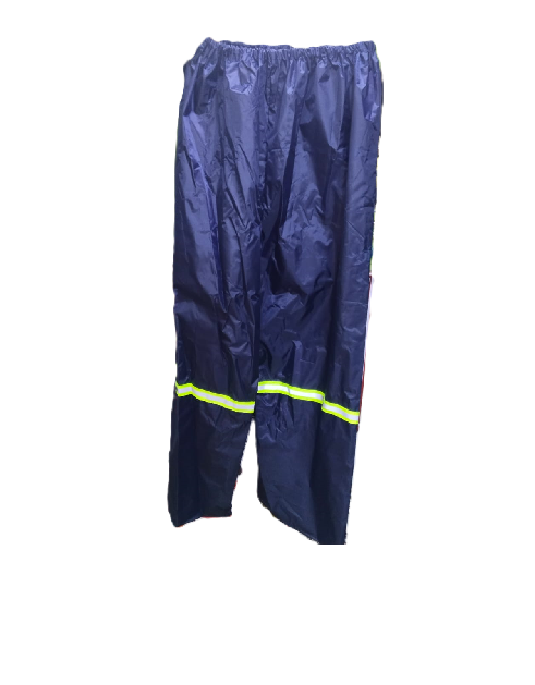 Motorcycle Rider's Rain Coat Suit 2- Piece that provides waterproof protection, enhances visibility, and ensures comfort during rainy or windy conditions.