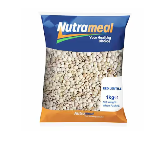Dried Cereals, Grains & Pulses: Lentils- Red & Green Lentils