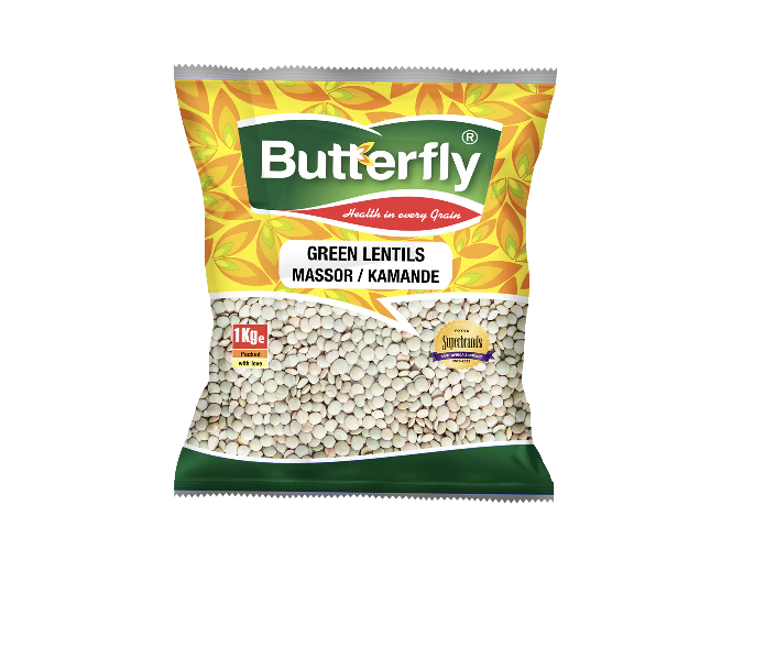 Dried Cereals, Grains & Pulses: Lentils- Red & Green Lentils
