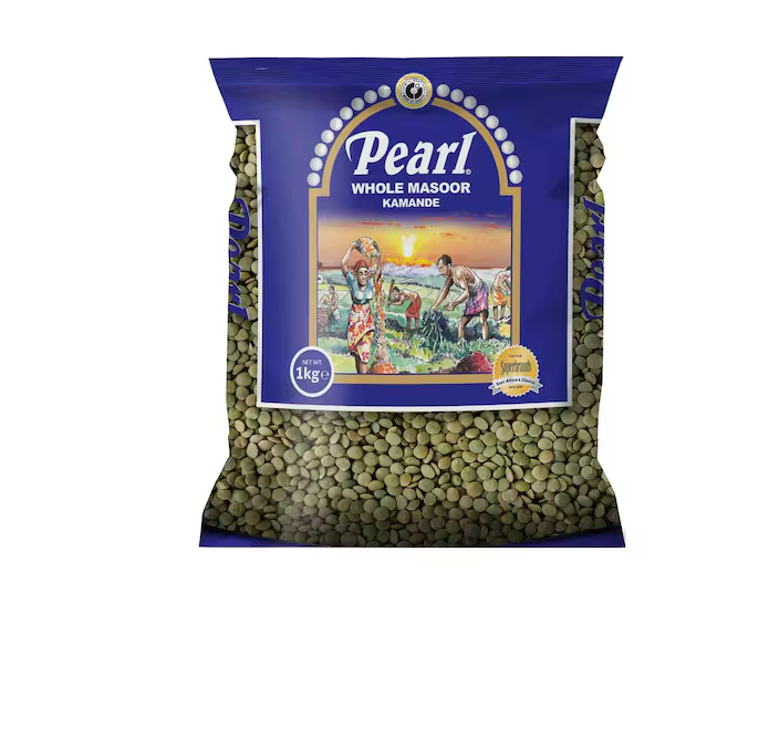 Dried Cereals, Grains & Pulses: Lentils- Red & Green Lentils