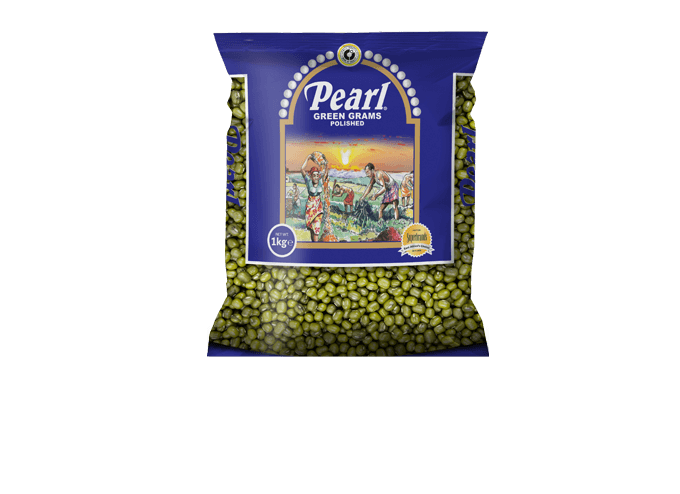 Dried Cereals, Grains & Pulses: Dried Green Grams packed in 1 kg from Nutrameal, Butterfly and Pearl.