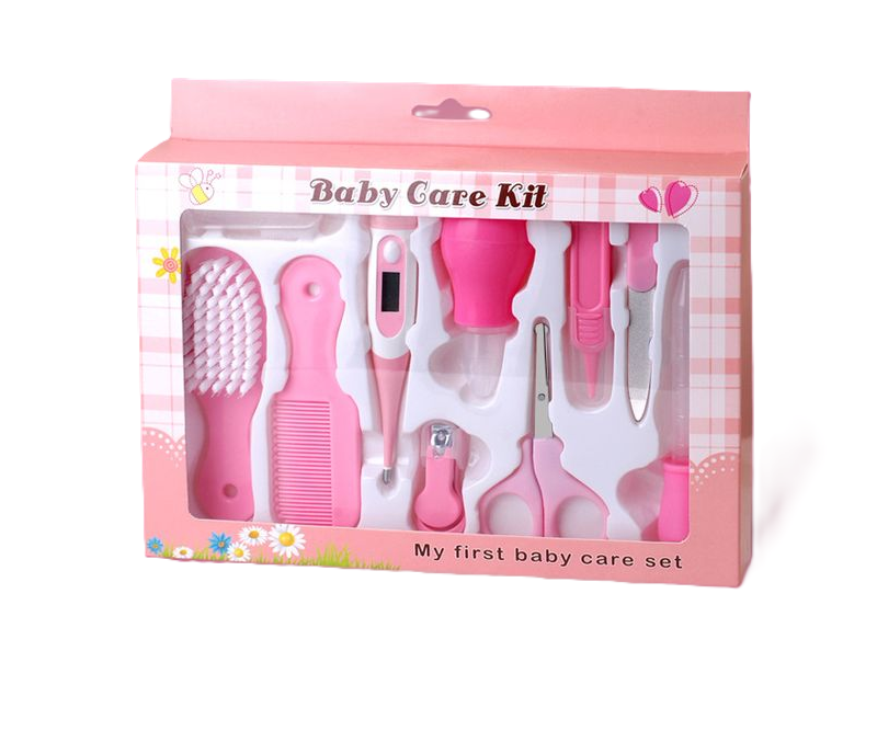 Baby Gift Sets - Baby Grooming Nursery Healthy Kit (Small) - Blue & pink and Cussons Baby Gift Pack - Blue & Pink