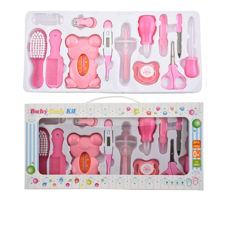 Baby Gift Sets - Baby Grooming Nursery Healthy Kit (Big) - Blue & Pink and Cussons Baby Gift Box- Blue & Pink