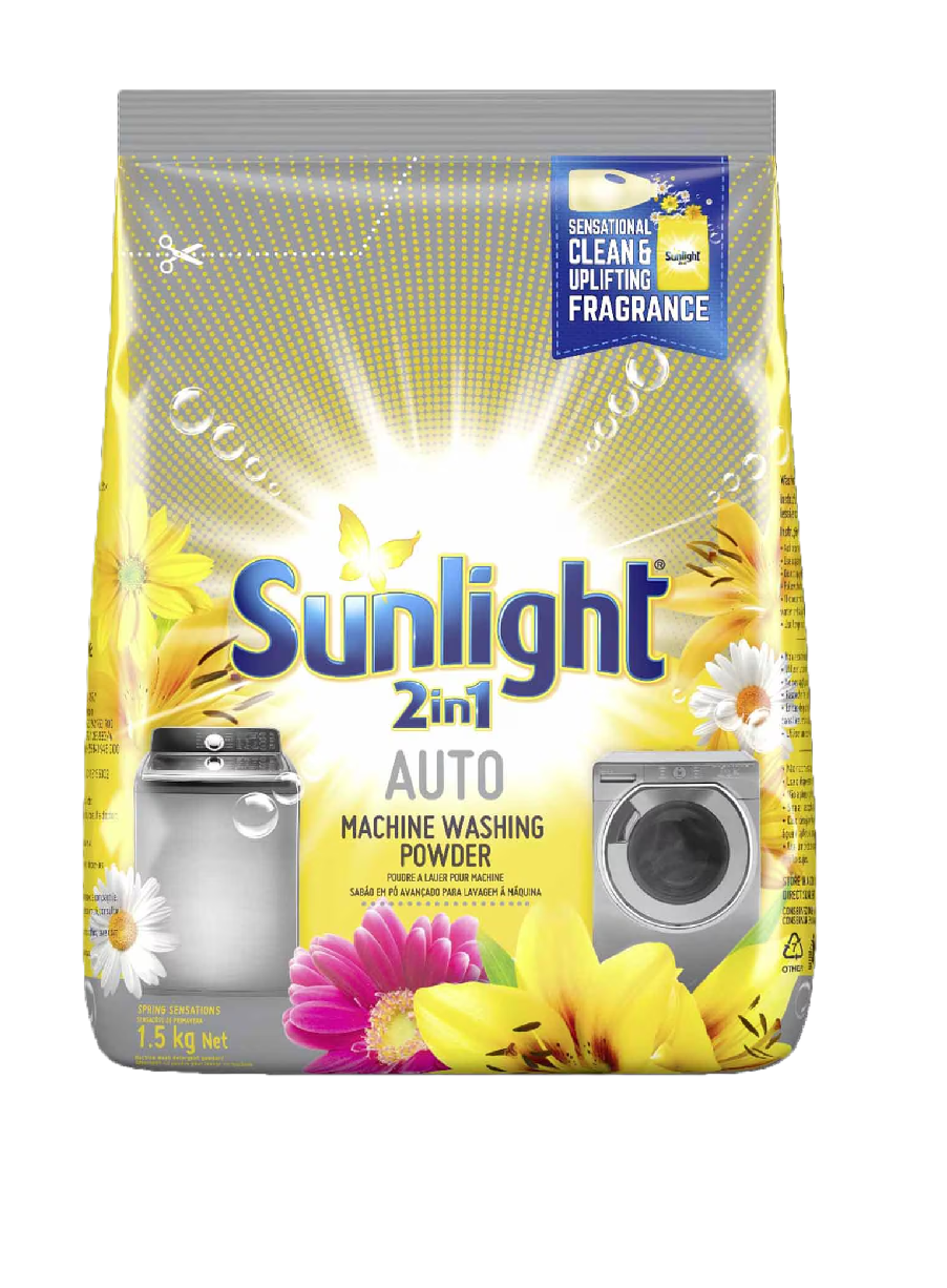 Auto Machine Powder Detergents For These Brands: Sunlight, Omo. Ariel and Persil