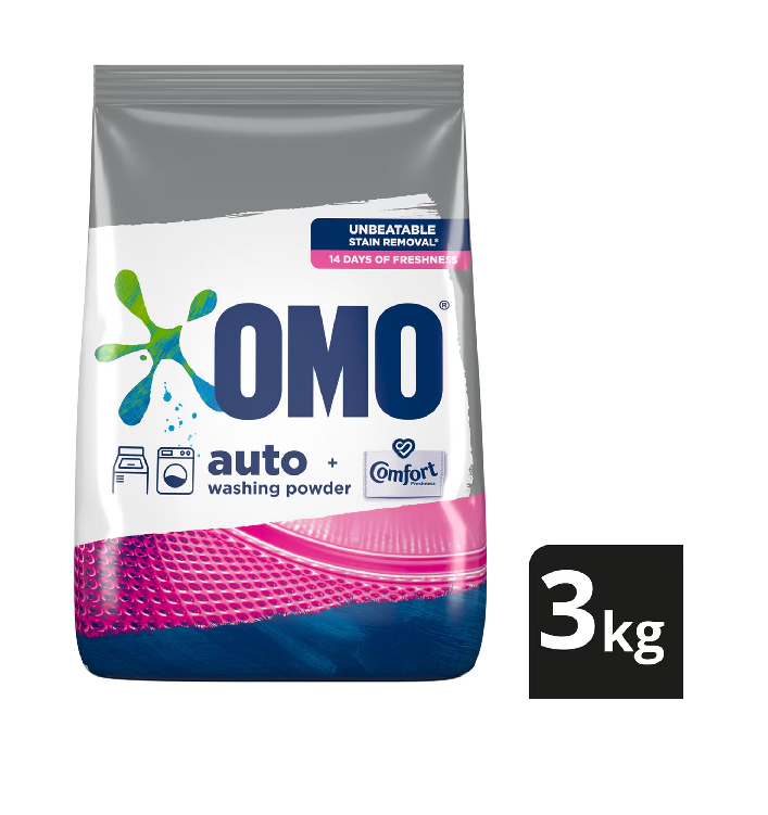 Auto Machine Powder Detergents For These Brands: Sunlight, Omo. Ariel and Persil