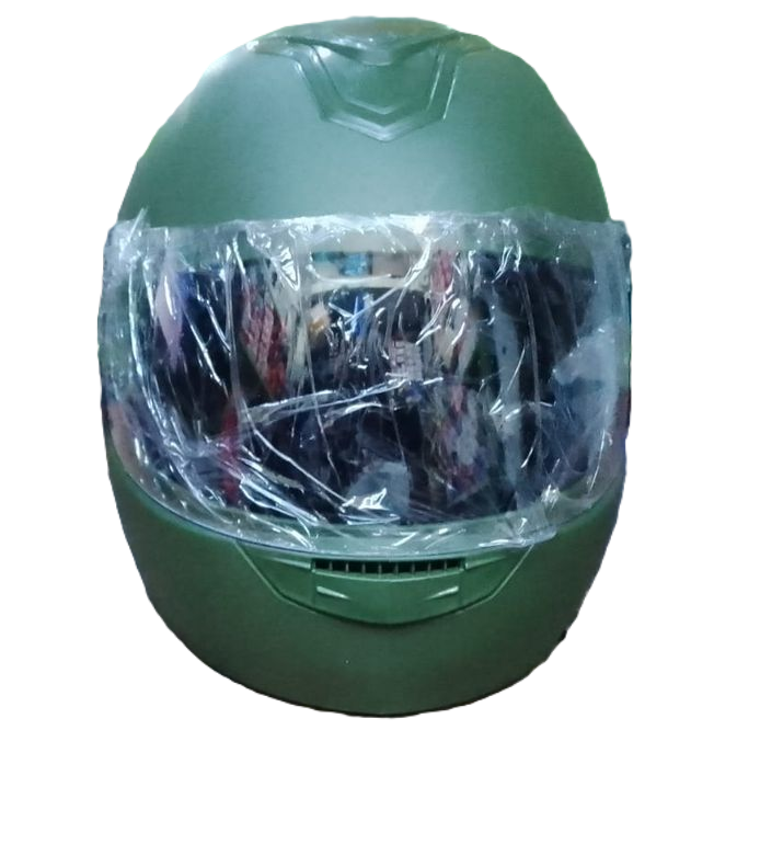 Motorcyclist All Weather Protective Gears: Riders Rain Suit, Boda+ Full Head Helmet, Pro-Biker Knee & Elbow Guards, Pro-Biker Full Fingers Black Gloves and Free Gift 2 Pcs Motorcycle Reflective Straps