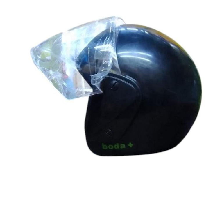 Motorcycle Protective Gear Combo: Pro-Biker Knee & Elbow Guards, Boda+ Half Head Black Helmet, Reflector Jacket( Neon Green) and Pro- Biker Full Fingers Gloves