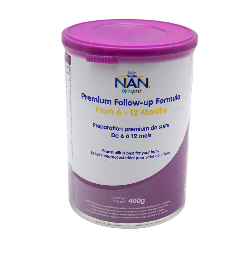 Nestle NAN Optipro Infant Formula Milk Powder 400g. Stage 1 ( 0 -6 Months), Stage 2 (6 -12 Months) and Stage 3 ( 12 -36 Months)