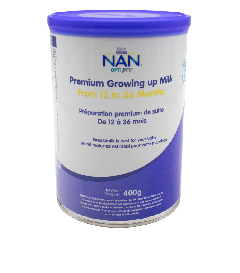 Nestle NAN Optipro Infant Formula Milk Powder 400g. Stage 1 ( 0 -6 Months), Stage 2 (6 -12 Months) and Stage 3 ( 12 -36 Months)