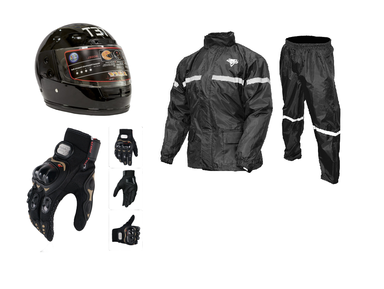 Motorcycle All Weather Riding & Protective Gears