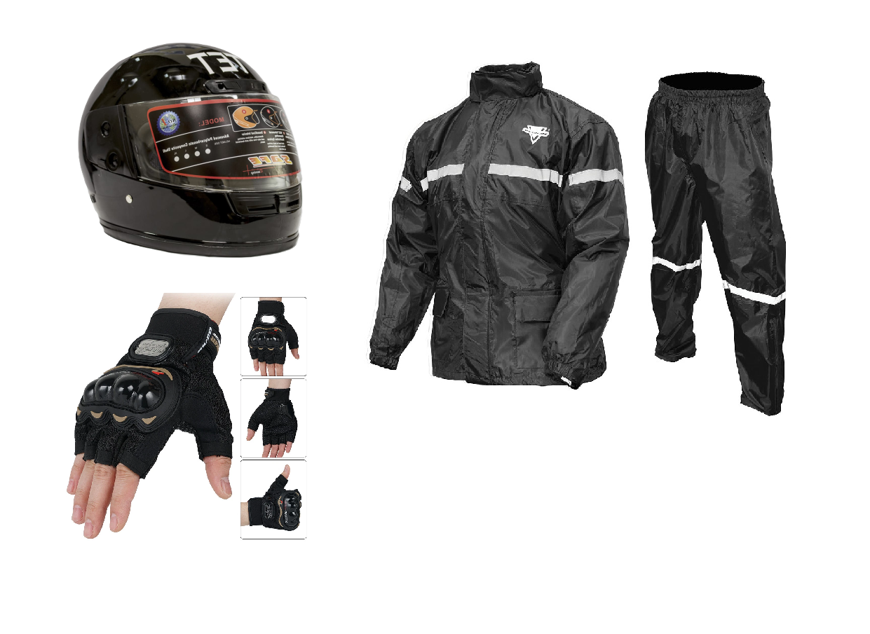 Motorcycle All Weather Riding & Protective Gears