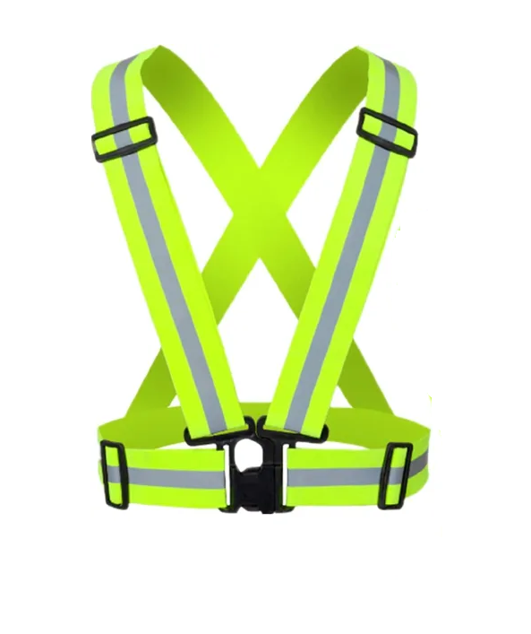 Motorcycle Protective Gears: Reflective Straps, Gloves and Helmet