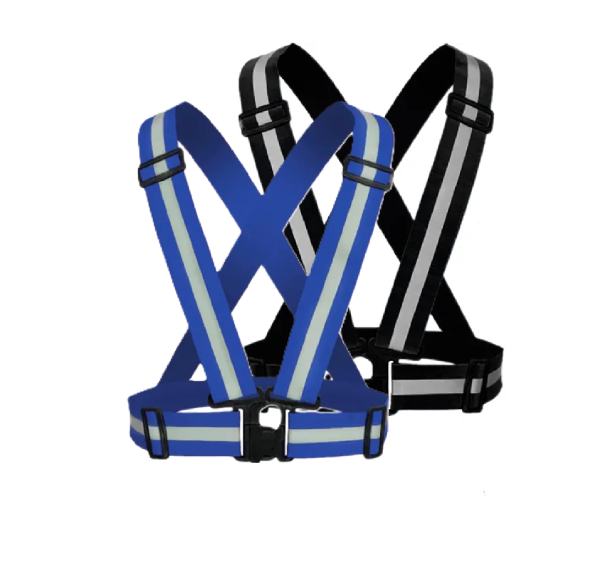 Motorcycle Protective Gears: Reflective Straps, Gloves and Helmet