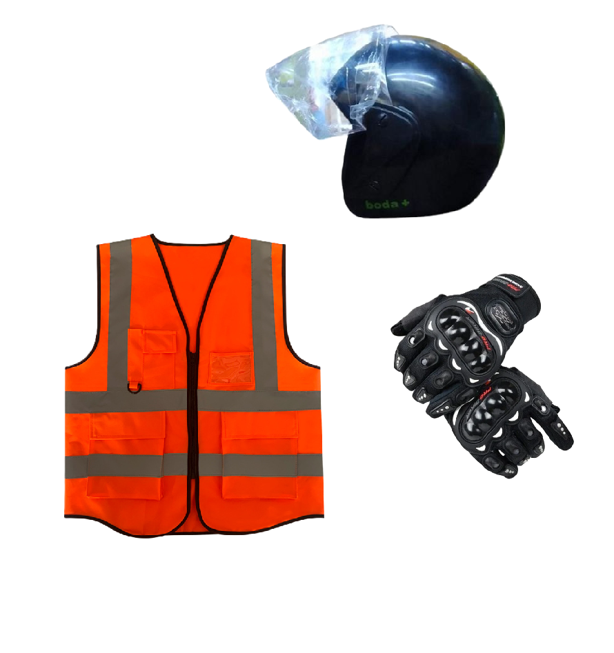 Motorcycle Riding Safety and Protective Gears. Ranges from single to 3 piece Combo