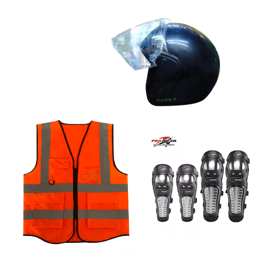 Motorcycle Riding Safety and Protective Gears. Ranges from single to 3 piece Combo