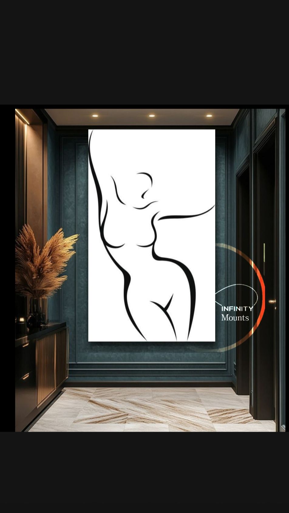 Modern Wooden Wall Art Mounts – (A3,A2,A1&A0) Sleek, Durable, and Easy-to-Clean Display Solution for Your Posters & Prints INFINITY MOUNTS KE, Perfect gifts/wallart for living and working spaces