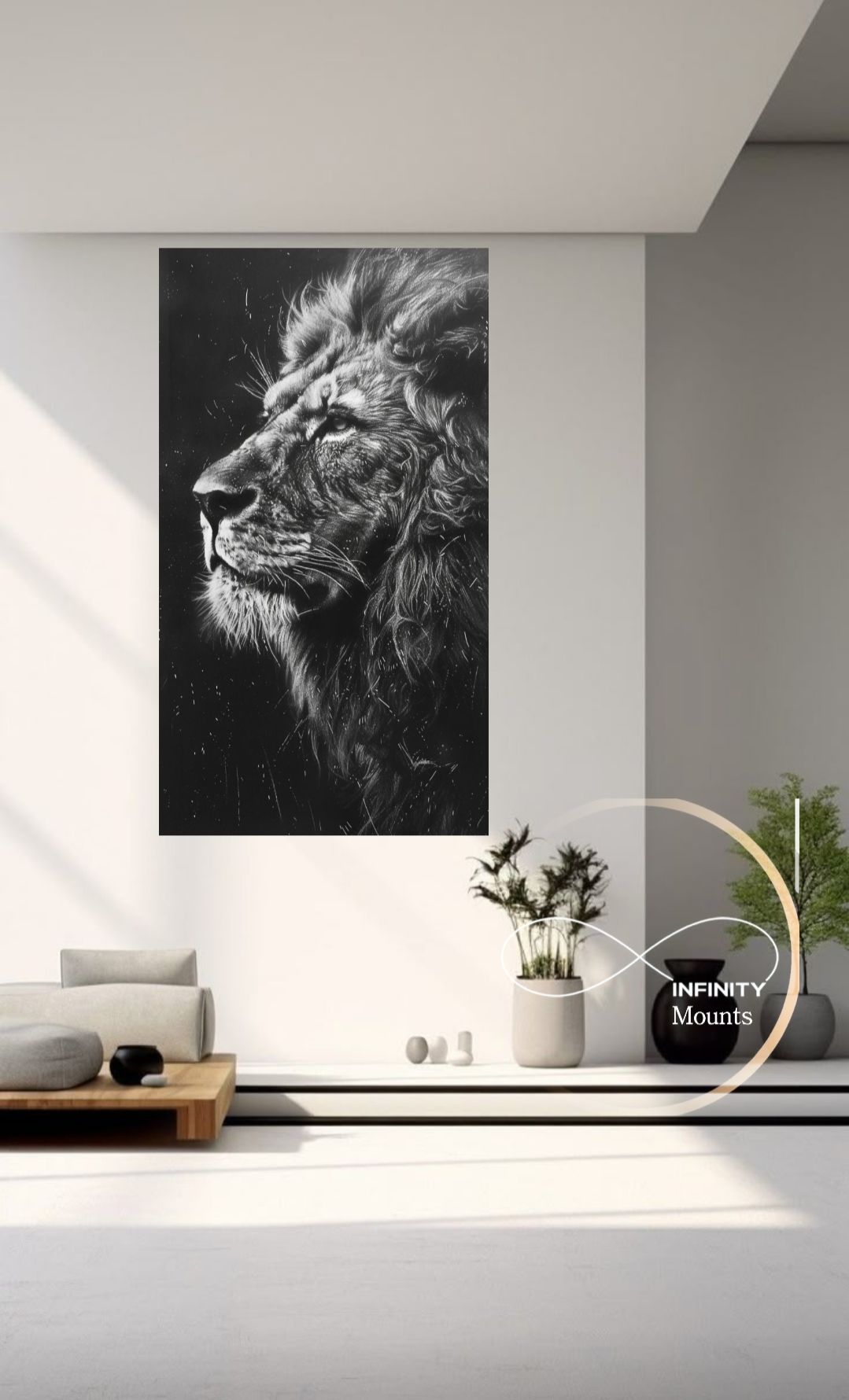 Modern Wooden Wall Art Mounts – (A3,A2,A1&A0) Sleek, Durable, and Easy-to-Clean Display Solution for Your Posters & Prints INFINITY MOUNTS KE, Perfect gifts/wallart for living and working spaces