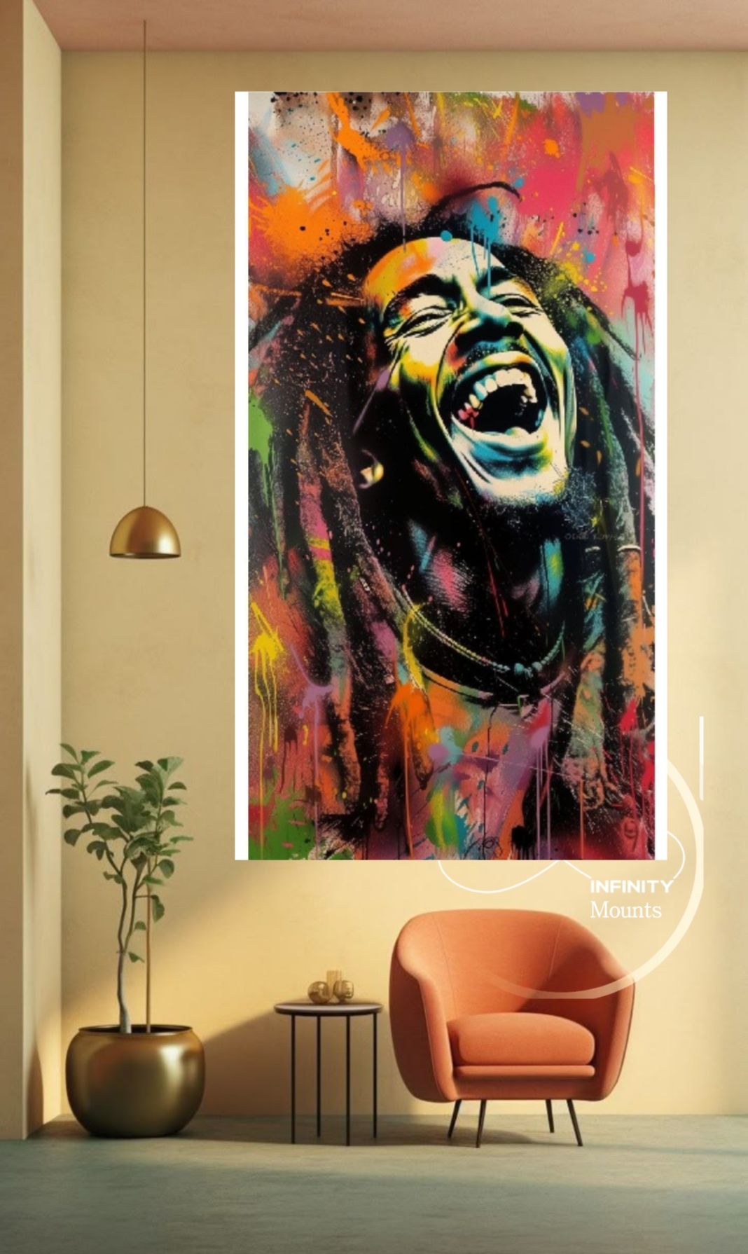 Modern Wooden Wall Art Mounts – (A3,A2,A1&A0) Sleek, Durable, and Easy-to-Clean Display Solution for Your Posters & Prints INFINITY MOUNTS KE, Perfect gifts/wallart for living and working spaces