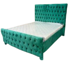(PROMOTION!!!) Luxe Chesterfield 4x6 Bed – Timeless Elegance for Your Bedroom (Without mattress)