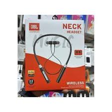 JBL Harman NE-013 Bluetooth Neckband Headset with Deep Bass, Crystal-Clear Stereo Sound, Hands-Free Calling, Long Battery Life, Magnetic Earbuds, IPX4 Water-Resistant, Wireless Music Streaming, Comfor