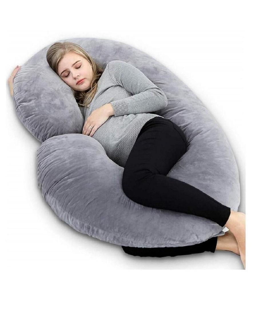 C shape pregnancy pillow