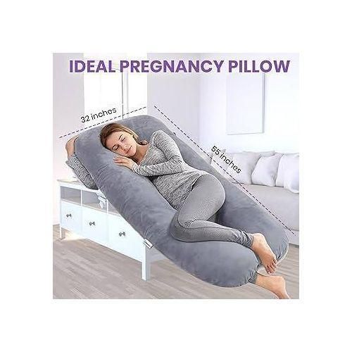 U shape pregnancy pillow