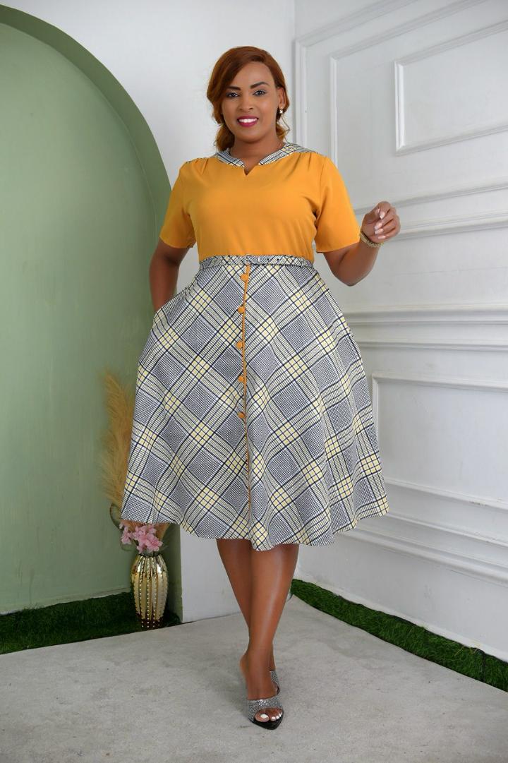 circular dress big fitting