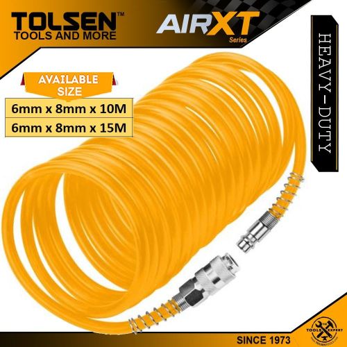 Tolsen Air Compressor Hose Pipe Air Hose 10m / 15m