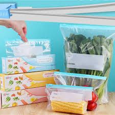 Reusable Fridge Storage Zipper Freezer Bags and Box Packing, Food Storage Bag with Zipper, Freezer Bag,Slider Food  Freezer BagsAirtight Leakproof Grip Press Seal Bags S: 255pcs  M: 20pcs  L: 15pcs