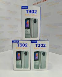 Tecno T302 Featured Phone 1.77″ screen Display Dual Sim with Torch and Wireless FM Radio 1150mAh Memory Card Slot