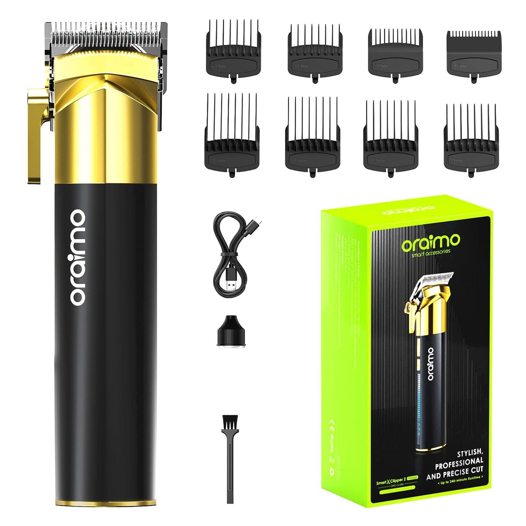 ORAIMO USB Electric Hair Cutting Machine Rechargeable Hair Clipper Man Shaver Trimmer Barber Professional Beard Trimmer OPC-TR12 for all Hair