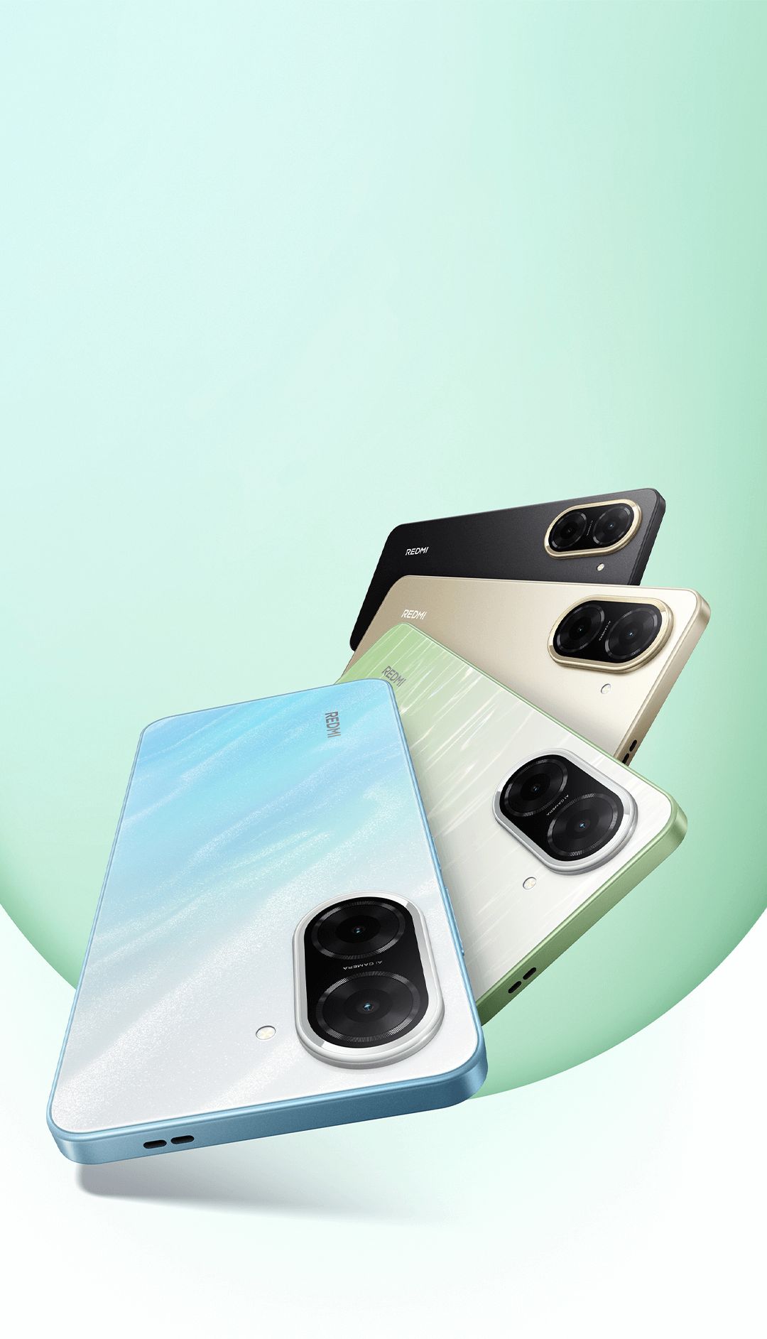 LATEST Redmi A5 128GB+4GB 6.88" 120Hz Display 32MP+8MP Cameras Android 15 5200mAh Battery Fingerprint Unlock Unisoc T7250 Processor Dust and Splash Resistant Smart Phone. Type C charger phone