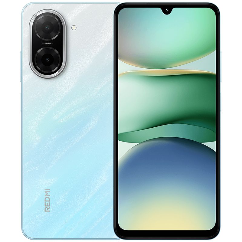 LATEST Redmi A5 128GB+4GB 6.88" 120Hz Display 32MP+8MP Cameras Android 15 5200mAh Battery Fingerprint Unlock Unisoc T7250 Processor Dust and Splash Resistant Smart Phone. Type C charger phone