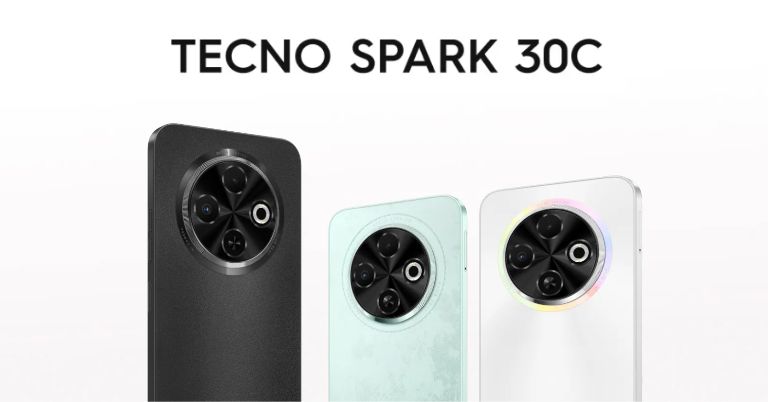 TECNO SPARK 30C 128GB +8(4+4)GB 120Hz 6.6" Dynamic Port 50MP Dual Speakers 7.8mm Ultra Slim 5000mAh 18W Type-C Dual SIM 4G Smart Phones Side Fingerprint phone