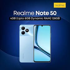 Brand New Realme Note 50 256GB ROM + 8(4+4)GB RAM 6.74" 90Hz Type-C 3-Card Slot Ultra Slim Side Fingerprint Smart Phones phone
